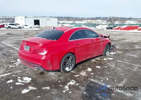 2018 Mercedes-Benz Cla 250 z USA, uszkodzony, nr VIN WDDSJ4EB7JN634858